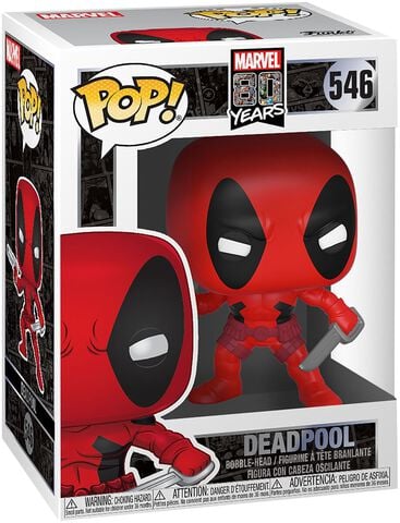 Figurine Funko Pop! N°546 - Marvel 80th : First Appearance - Deadpool